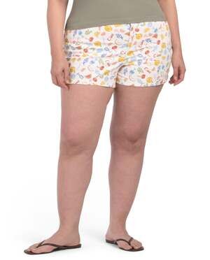Bagatelle Collection Colorful‎ Patterned Women's Shorts